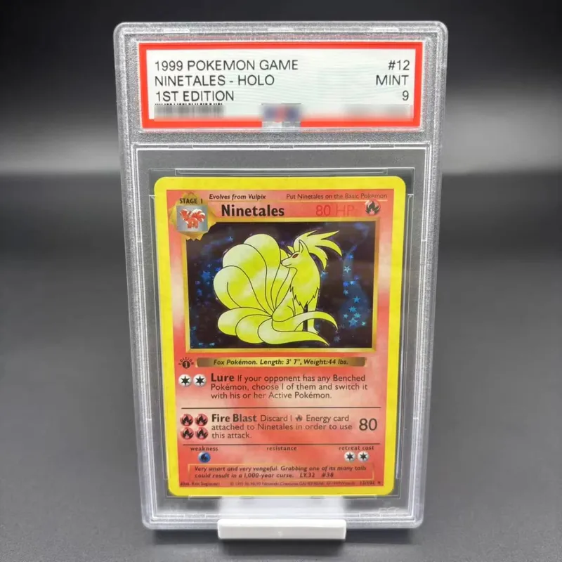 Diy Lugia Charizard Giratina 10Points Rating Card Magikarp Mew Latios Copy Version Game Anime Collection Cards Gift Toy