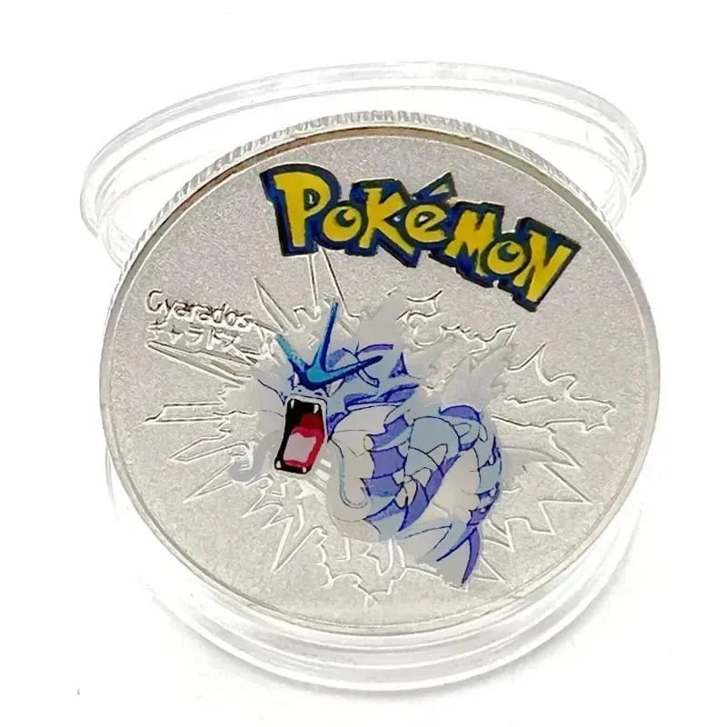 Pokemon Đồng Tiền Vàng Pikachu Anime Đồng Tiền Kỷ Niệm Charizard Vàng Kim Loại Tròn Đồng Xu Đồ Chơi