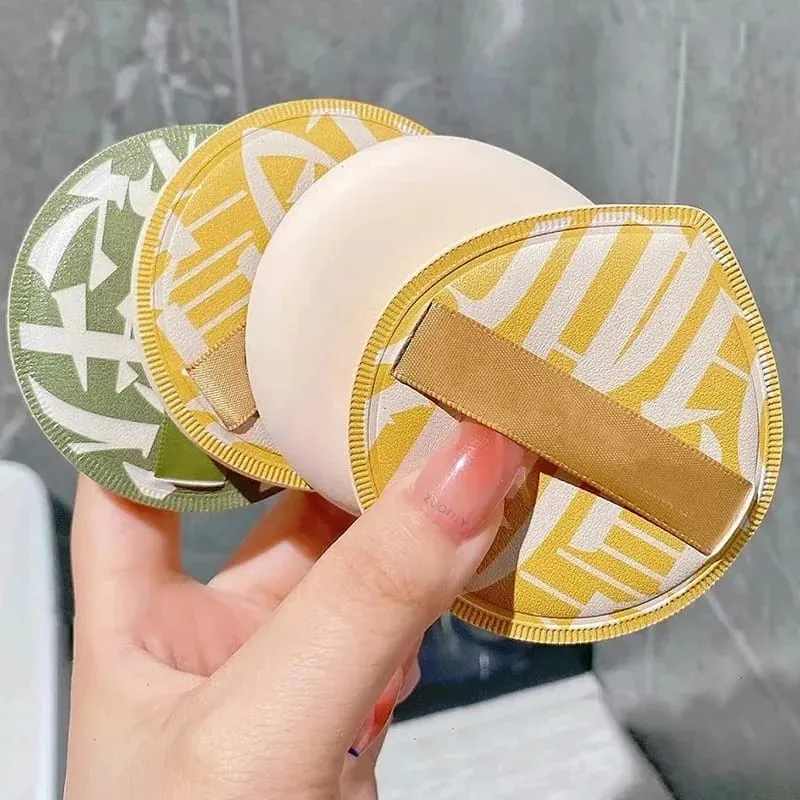2026 Super Thick Soft Makeup Puffs Large Cotton Velvet Powder Puff Liquid Foundation Sponge Cosmetics Tools Wet Dry Use Puff