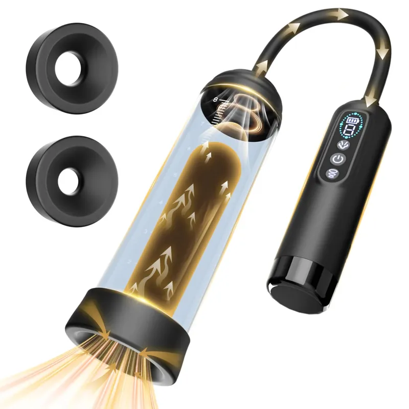 Electric Penis Pump Male Masturbator Sex Toy for Men Dick Pump Waterproof APP Adult Sex Toy for Men Vacuum Pumps Penis Enlargers