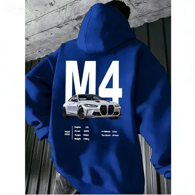 Fashion Men Women Unisex F40 Car Hoodies 2025 Autumn Winter Casual Sweatshirts JDM Streetwear Hoody Tops men clothing — image 4