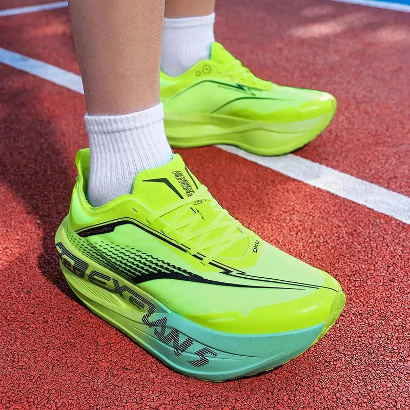 Marathon Running Shoes Men Sports Outdoor Casual Shoes Carbon Plate Lightweight HardWearing Women Comfortable Athletic Sneakers