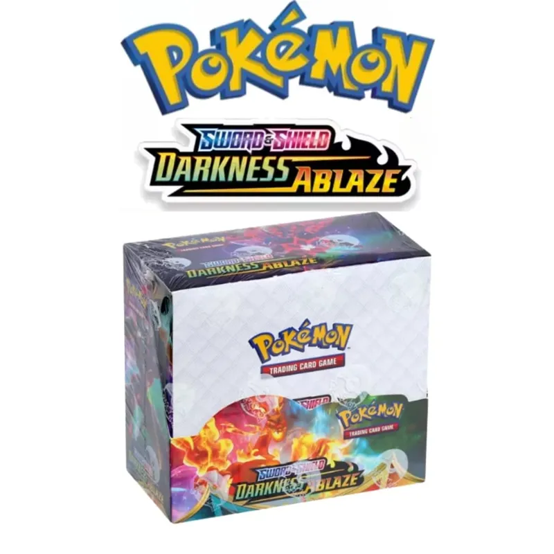 Pokémon TCG Sword & Shield Booster Box 360Pcs English Collectible Trading Cards Set Regalo ng Laruang Larong Anime para sa Mga Tagahanga ng Koleksyon ng Bata