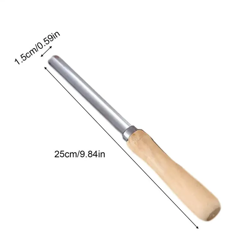 Stainless Steel Fruit Corer Multi-Function Pitter with Wood Handle Kitchen Fruit Slicing Cooking Juicing Canning Platters Tool