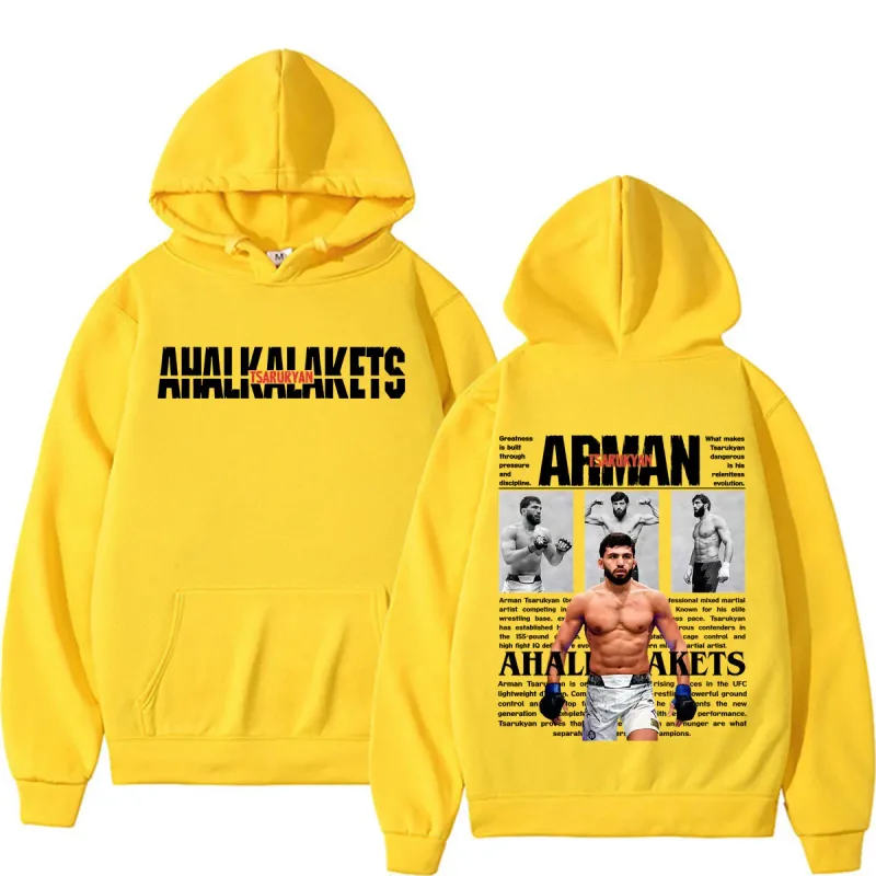Limited Arman Tsarukyan Violence Aesthetic Sweatshirt Men Women Fashion Classic Gothic Hoodies Casual Cozy Long Sleeve Pullovers