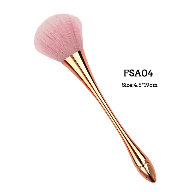 1Pc Fashionable Nail Art Dust Brush Perfect for DIY Nails Reusable Makeup Brushes Wholesale
