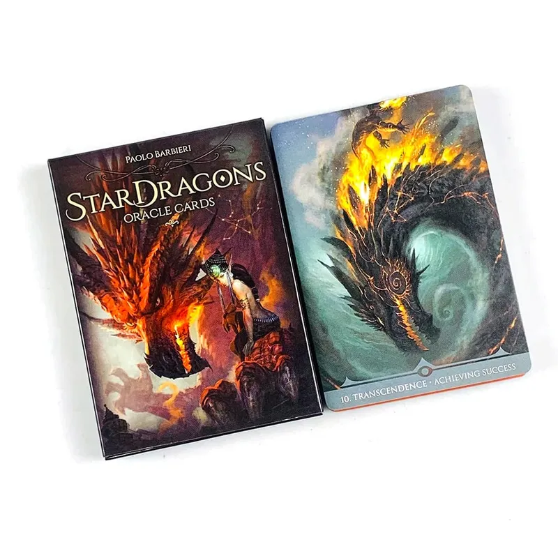 Star Dragan Oracle Cards A 33 Card Game Mystical Divination For Family and Friends Party Game Spiritual Guidance & Collectors