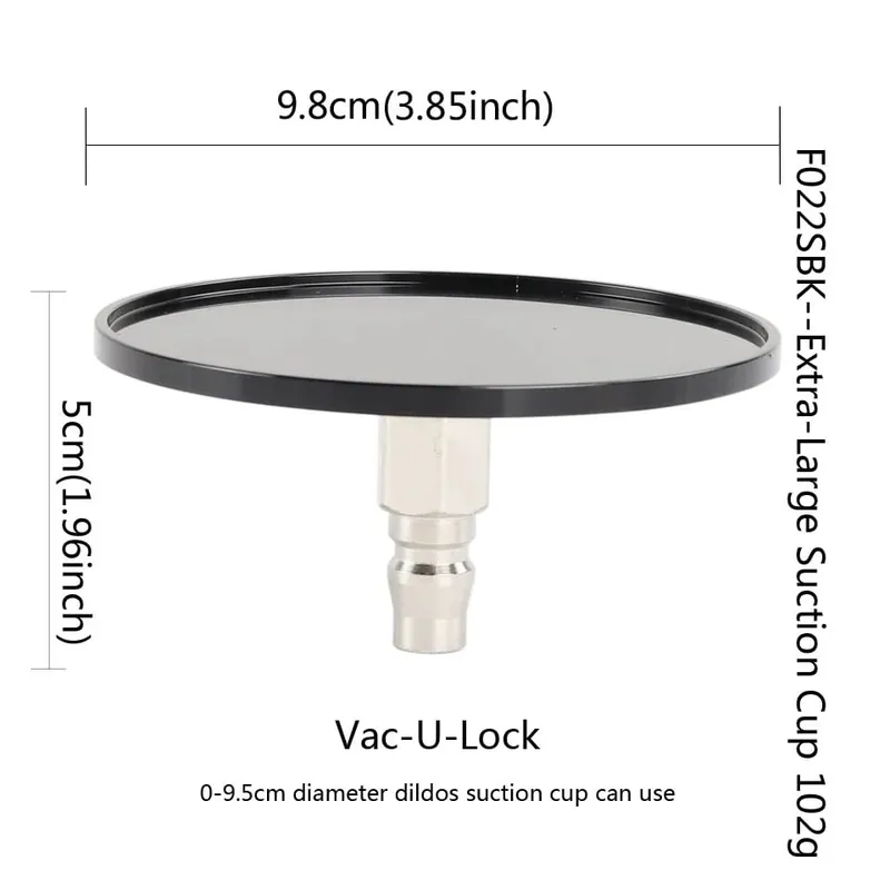 38 Noiseless Premium Sex Machine Attachments VAC-U-Lock Dildo Attraction Cup Female Sex Machine Sex Products