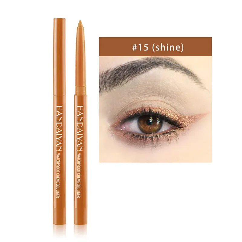 20 Colors Matte Eyeliner Waterproof Long Lasting Gel Liner Easy To Use Rotatable Eyeliner Colorful Eye Liner Eyes Makeup Tools