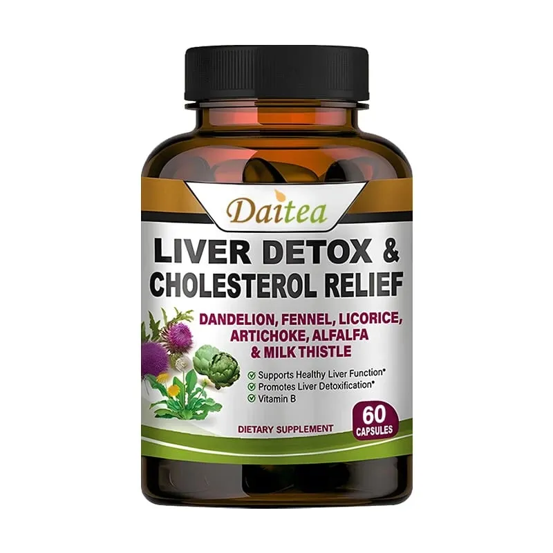 Liver Cleanse Detox & Repair - with Artichoke Dandelion Liver & Kidney Health Liver Cleanse Detox & Repair
