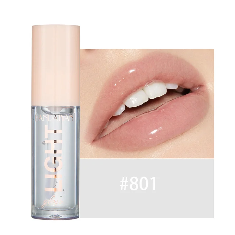 12 barev Mirror Pearl Lesk na rty Dlouhotrvající hydratační lesk Glitter Lip Glaze Vodotěsné sklo Tekutá rtěnka Dámský make-up