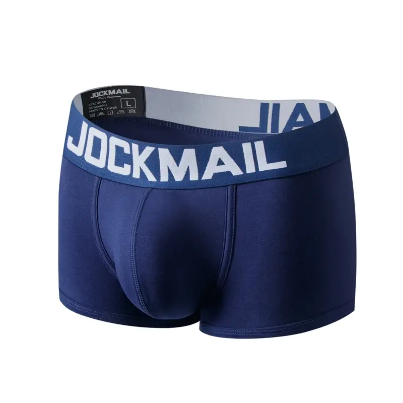 Male Panties Breathable Boxers Cotton Sexy Men Underwear U convex pouch Gay Underpants Printed 17 models boxershorts
