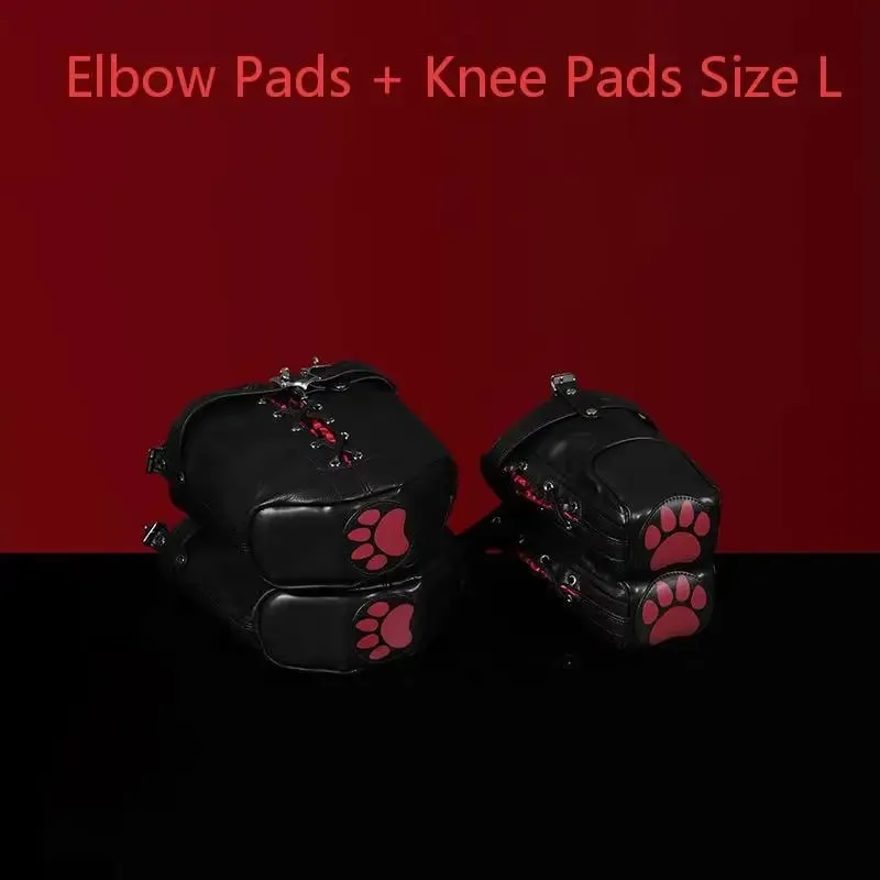 Adult Games Puppy Role Play Kits with Fetish Puppy Hood Mask Binding Gloves Boots Protectors for Couple Crawling SM Sex Toys 18+