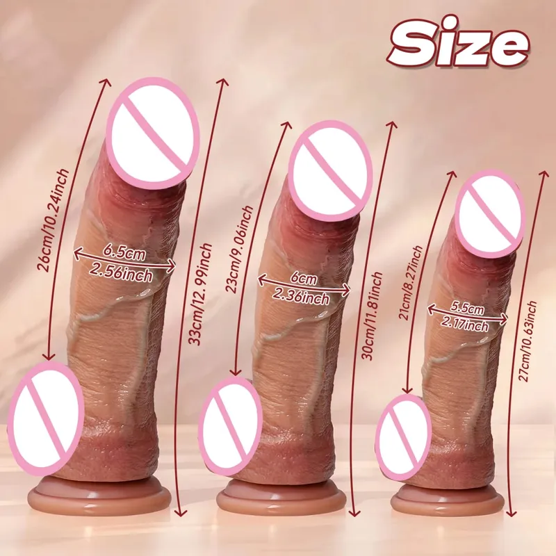 Thick Dildo Penis Sexy Adult Cock Sex Toys Anal Plug 18 Adults Sex Toys for Women Men Orgasm Masturbator 18 Strap-on Dildos Dick