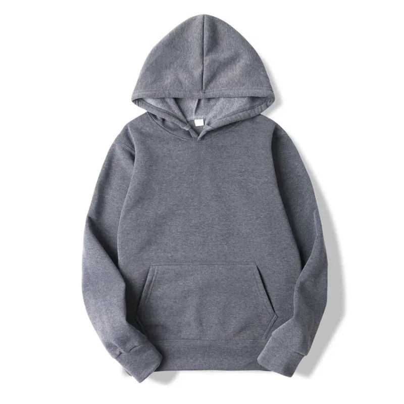 2026 New Men'sSweatshirt Casual Streetwear Pullovers Sport Fitness Pocket Hoodies Multi Color