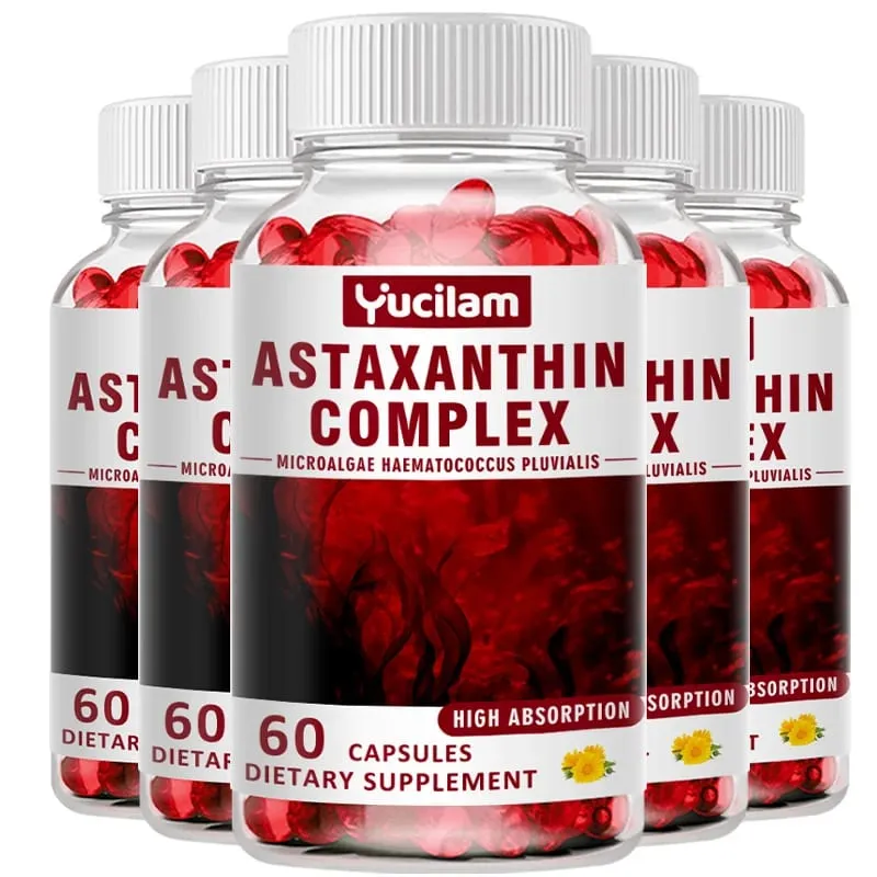 Astaxanthin Supplements 24mg - Support Skin Antioxidant & Eye Normal Joint & Immune System Health