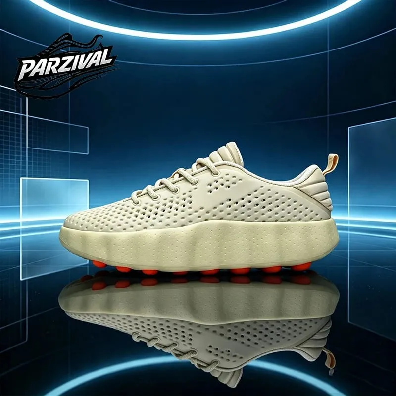 Men Running Shoes Summer Breathable Sneakers Shock Absorbing Platform Sport Trainers Non Slip Fashion Women Casual Walking Shoe