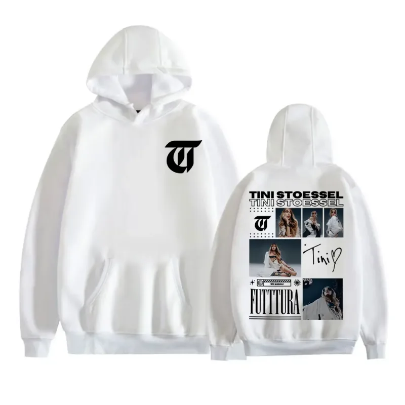 Tini Stoessel Futtura Album Tour 2025 Hoodies Men Women Clothing Fashion Aesthetic Sweatshirts High Quality Fleece Casual Hooded