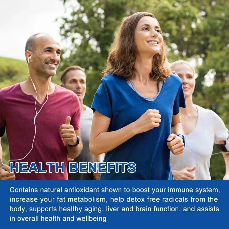 Liposome Glutathione with Vitamin C Helps Detoxify Whiten Skin and Antioxidant Anti-aging