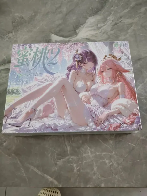 Peach 2 Expansion Pack: Game Collectible Cards Goddess Stories Character Merchandise Anime Cards Gift for Collectors