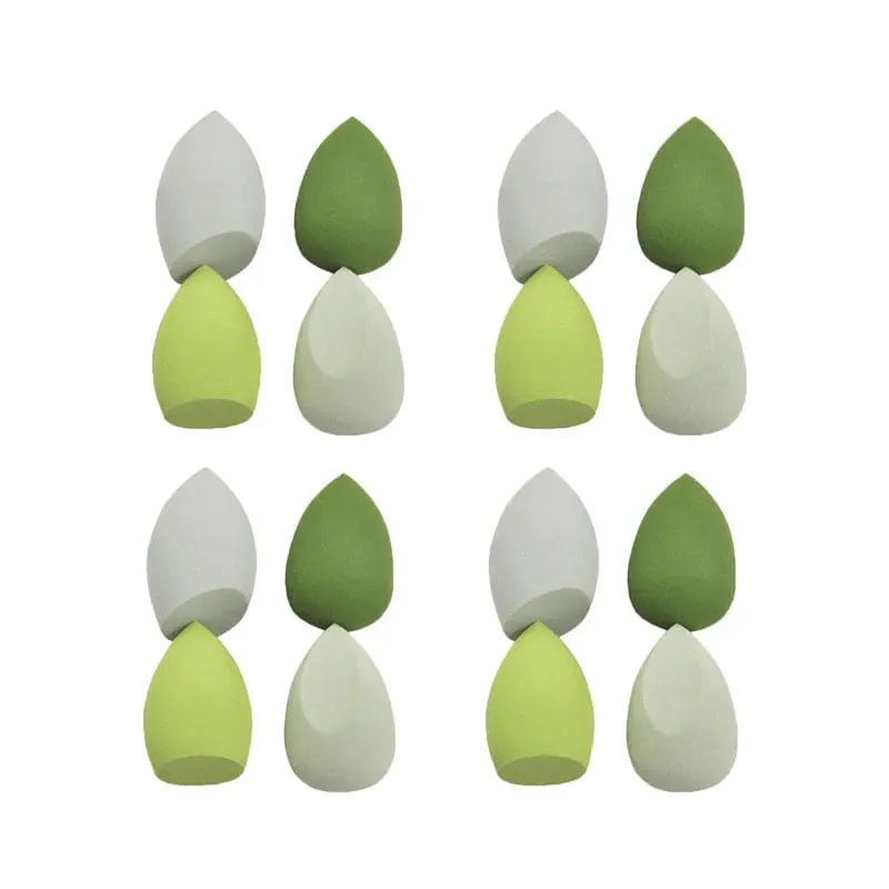 4/8/16pcs Cosmetic Puff Set Beauty Egg Wet And Dry Dual-Use Egg Makeup Foundation Sponge Air Cushion Puff Soft Makeup Tools