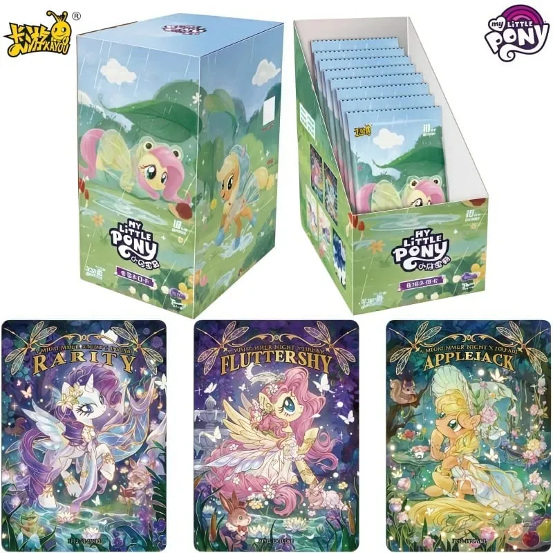 Genuine My Little Pony Card Huiyue 12 SC Zhi Zhen Jing Huan Ka Animation Cartoon Game Collection Card Peripheral Toy Gift — image 1