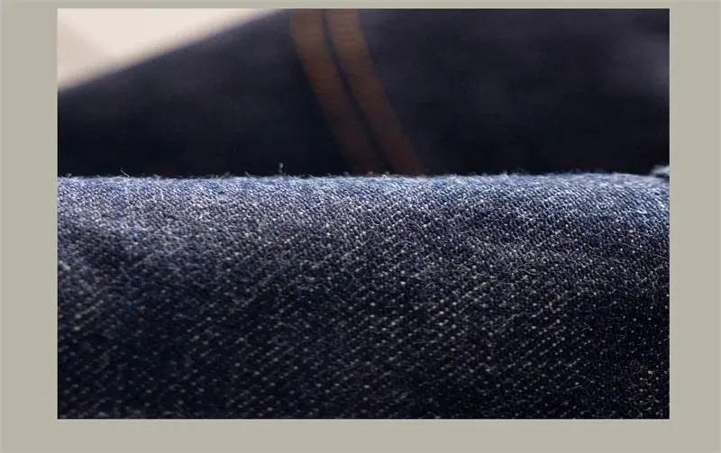 Red Tornado NOIR 21oz Selvedge Denim Slim Straight Cut Jeans Indigo Rugged Americana Style Men's Casual Pants