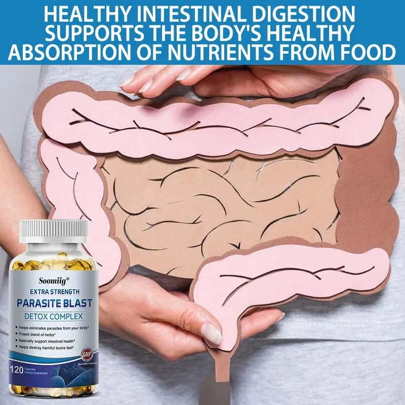 Parasite Express - Natural Gut Health Supplement That Cleanses The Colon Detoxifies and Cleanses Boosts Liver Immunity