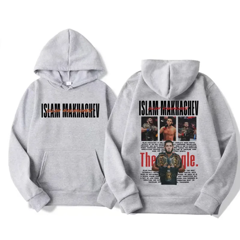 Limited Islam Makhachev Classic Graphic Sweatshirts Men Women Fashion Gothic Oversized Hoodies Casual High Quality Fleece Hoodie