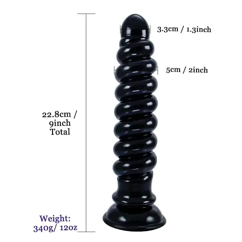 Big Thread Anal Plug Dildos For Men Butt Plug Adult Sex Toys for Women Men Prostate Massage Vaginal Spiral Anal Stimulation