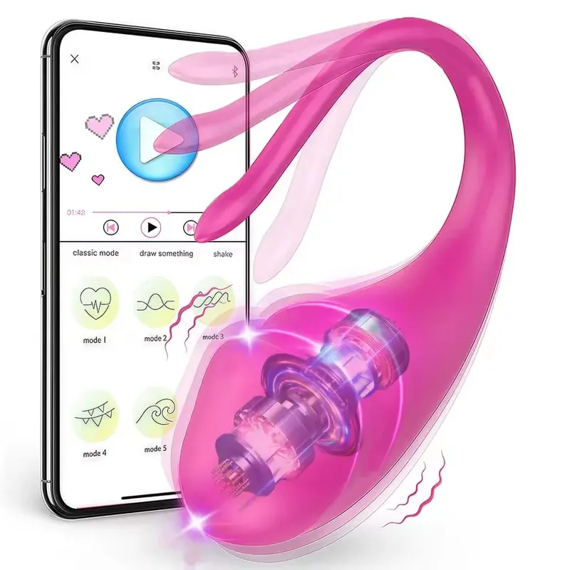 Wireless Women Vagina Panties Egg Vibrator Anal Vibrating Massager Wearable Stimulator G Spot Clit Sex Toys for Women Couples