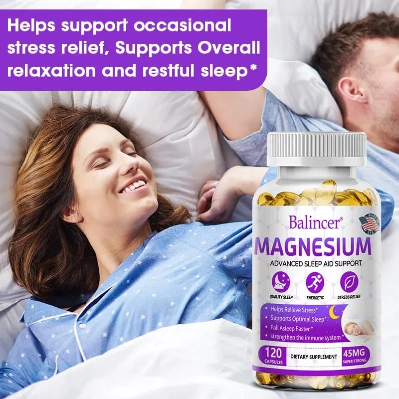 La supplémentation en magnésium favorise la santé des articulations, des nerfs, des muscles du sommeil et du cœur