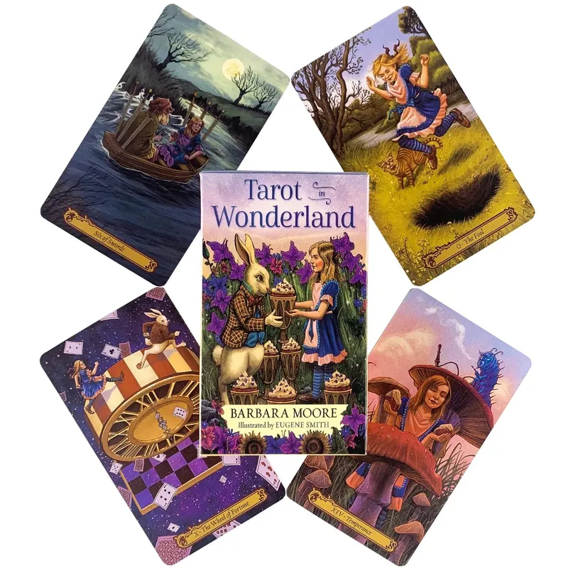 Tarot In Wonderland Card Oracle Card Entertainment Party Board Game And A Variety Of Tarot Options