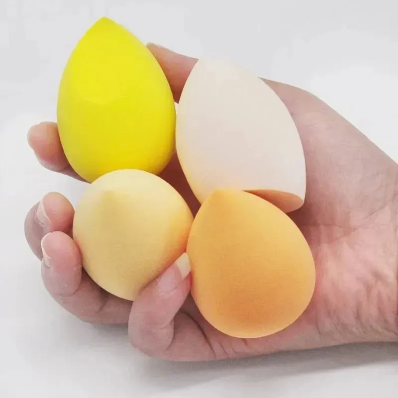 4/8/16pcs Cosmetic Puff Set Beauty Egg Wet And Dry Dual-Use Egg Makeup Foundation Sponge Air Cushion Puff Soft Makeup Tools