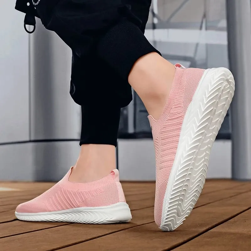 Men Vulcanize Shoes Mesh Men Shoes Lightweight Comfortable Men's Sneakers 2025 Autumn Fashion Slip on Flats Shoes Male Loafers