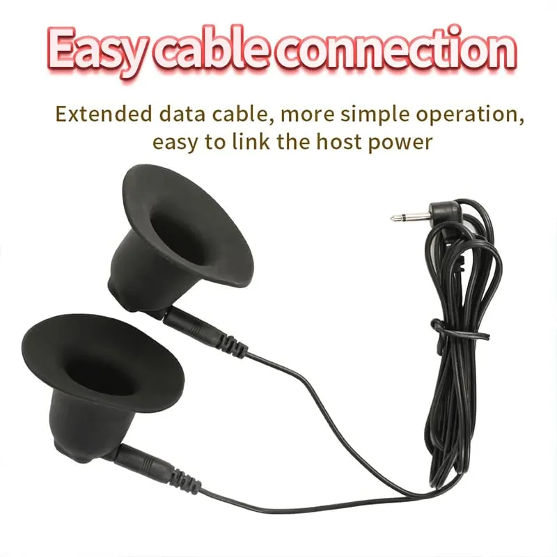 Electric Shocker Breast Pump Enlargement For Women Nipple Sucker Clitoris Suction Bondage E-stim Erotic Sex Toy Bdsm