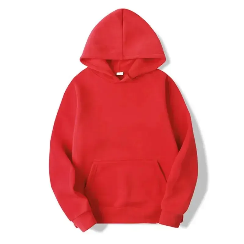 2026 New Men'sSweatshirt Casual Streetwear Pullovers Sport Fitness Pocket Hoodies Multi Color