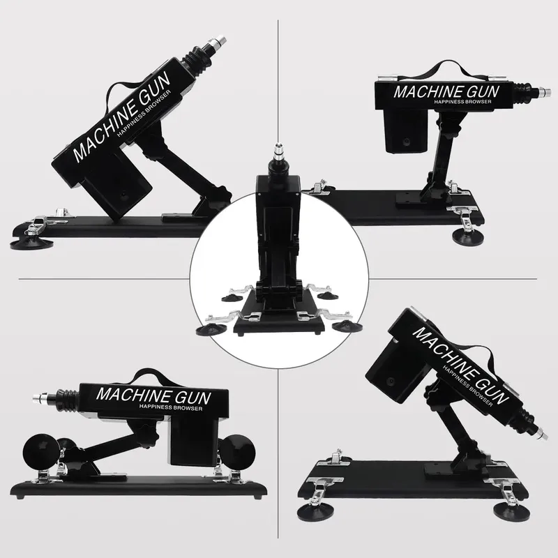 Strong Motor Automatic Vibartor Sex Machine with Dildo Attachments Adjustable Gun Love Machine Sex Toys for Man Women Adult Game