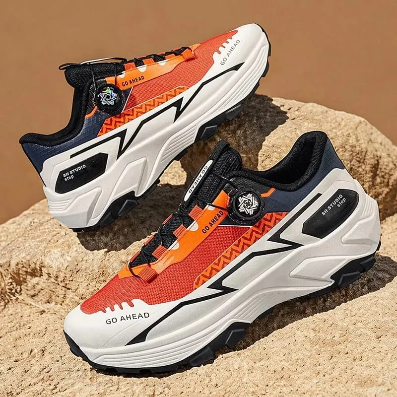 Mens Sneakers Casual Outdoor Anti Slip Shock-absorbing Versatile Off Road Hiking Shoes Kumportable Soft Sole Running Shoes Man