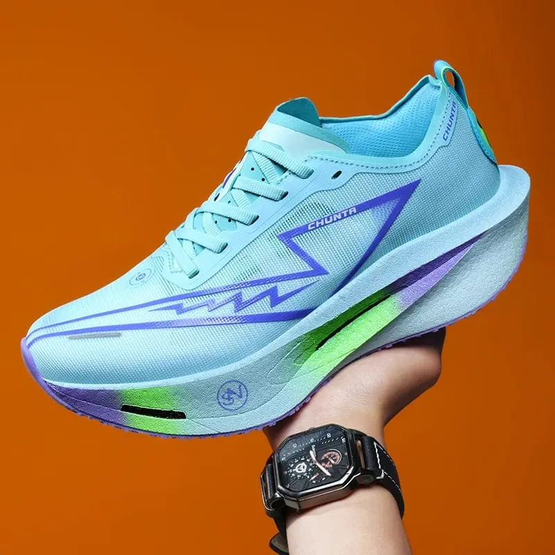 Men Women Running Shoes Marathon Sports Breathable Lightweight Comfortable Women Outdoor Athletic Casual Sneakers Carbon Board