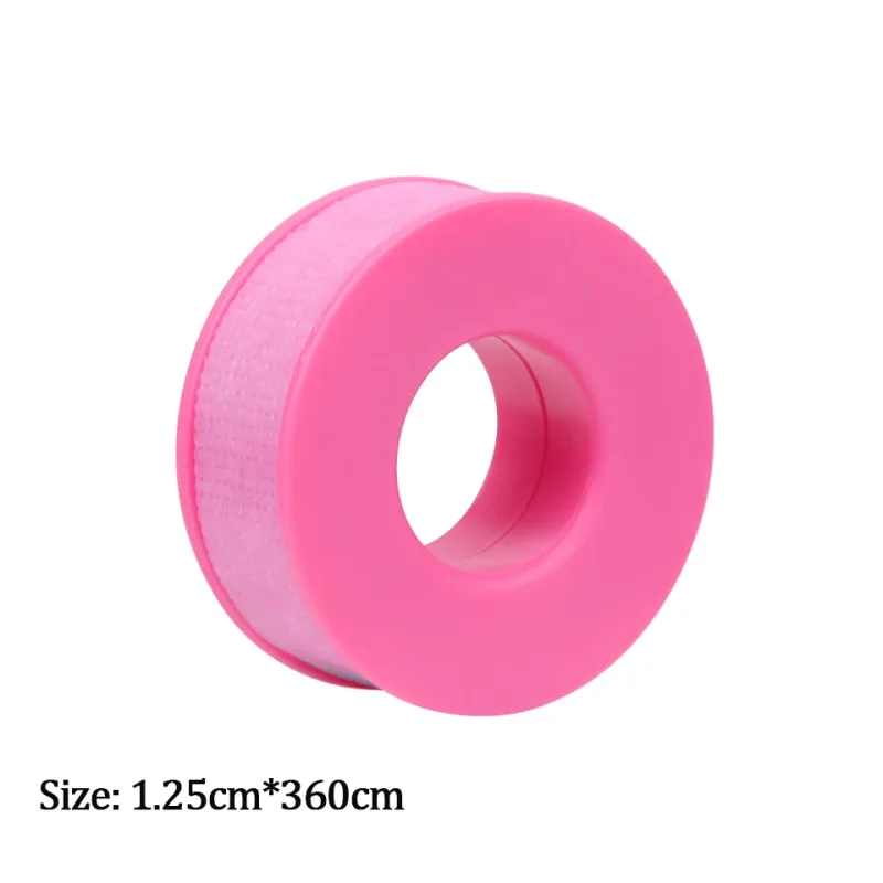 20Rolls/Lot Silicone Gel Tape for Lash Extension Sensitive Skin Multi Use Non-Woven Breathable Under Eye Pad Patches Makeup Tool