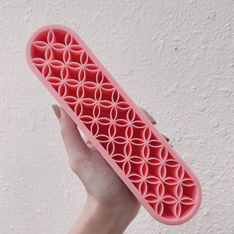 High Quality Storage Box Painting Pen Holders Silicone Storage Box Makeup Brush Holder Organizer Box for Brushes