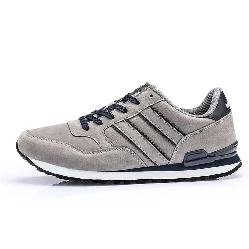 2025 New High Quality Men's Sneakers Leather Casual Shoes Autumn Breathable Men Shoes Male Flat Shoe Men's Casual Shoes