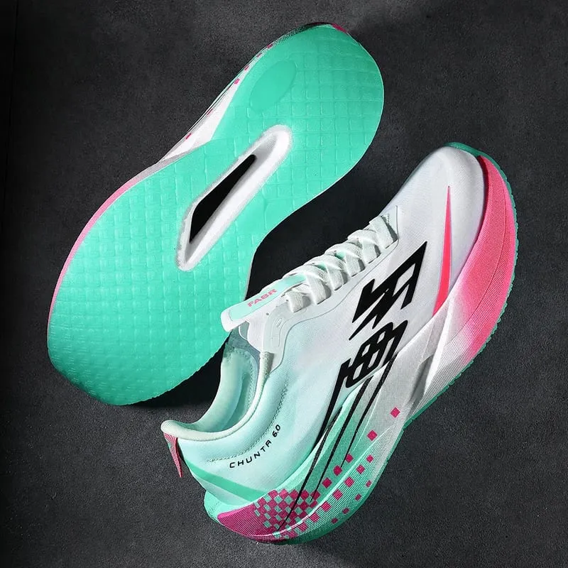 Marathon Men's Running Shoes Carbon Plate Professional Sports Shoes Breathable Women's Lightweight Comfortable Casual Sneakers