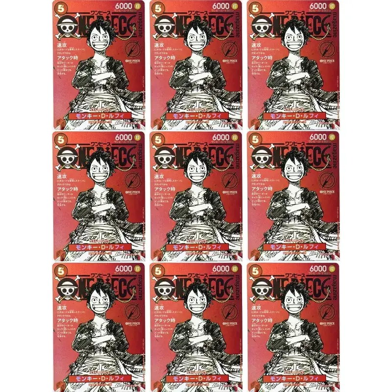 One Piece US College Basketball Luffy Promo Card Straw Hat Crew Anime Collectibles Replica High Quality Cards Foil Texture Card