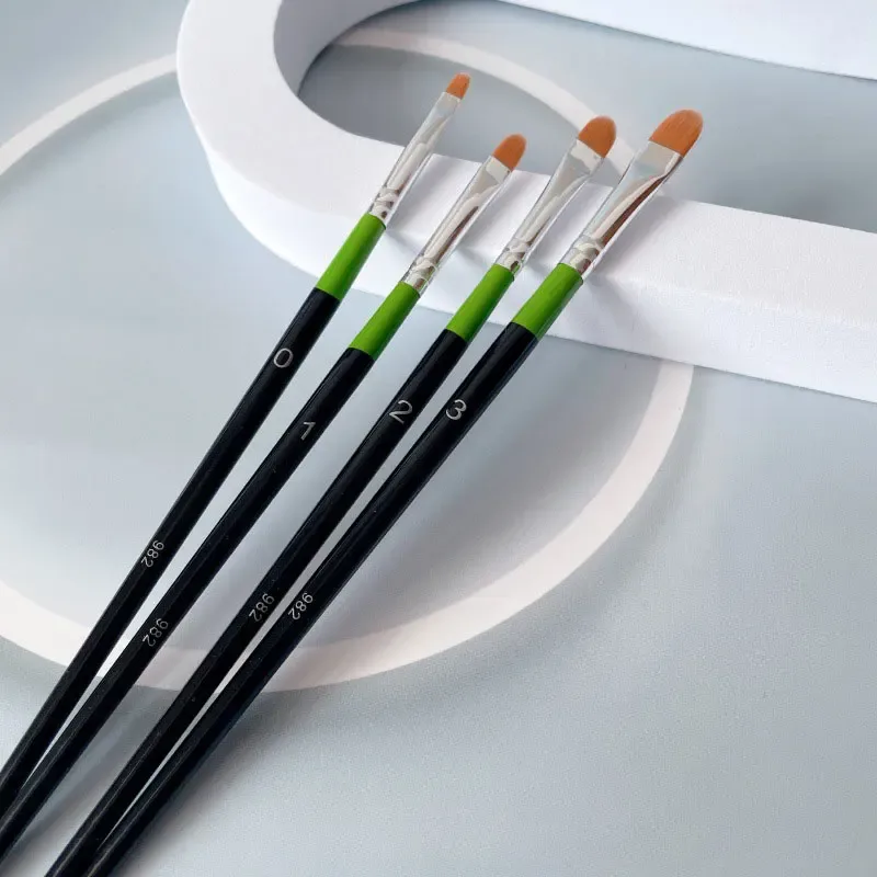 1/4/5pc Foundation Makeup brushes Small Detailed Concealer Make up brush wood handle cosmetic tool