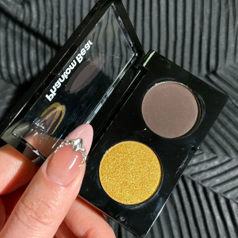 Phantom Bear Mini Dual Finish Eyeshadow Multi Shades for Daily Party Smoky Eye Makeup