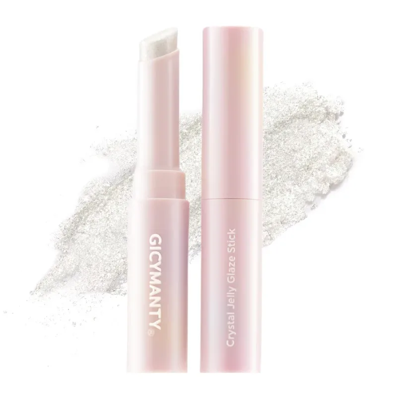 Jelly Eyeshadow Stick Holographic Pearl Shimmer and Delicate Glitter for Eye Brightening Long-Lasting Eyeshadow Highlight Stick — image 8