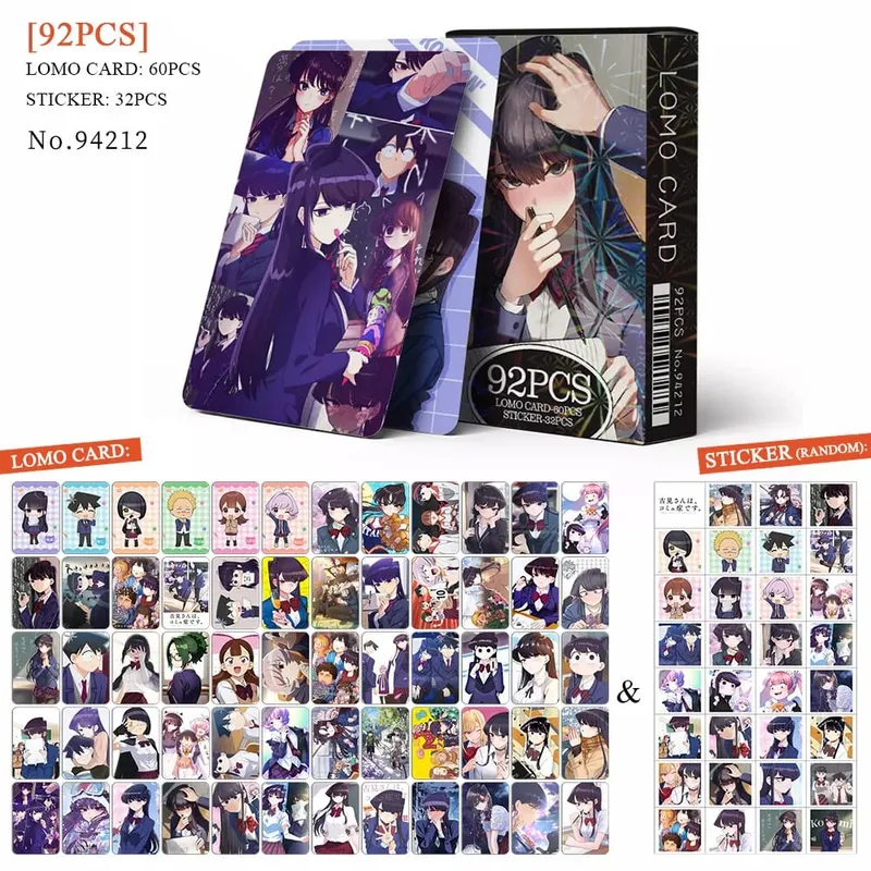 Anime Aanval op Titan‌ Lomo Kaart Ansichtkaart Speelgoed Haikyuu Apotheker Dagboeken Honkai Star Rail Collectie Kaarten Met Stickers Gift