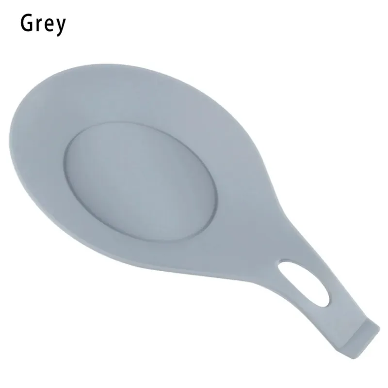 1PC Heat Resistant Silicone Spoon Shelf Chopstick Tray Pot Holder Stove Organizer Utensil Spatula Holder Spoon Pad Kitchen Tool